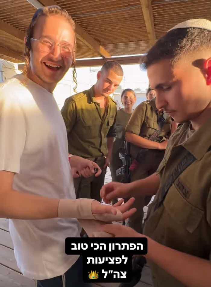 יוצא האח הגדול מדווח מהשטח: "מסר חד לאויבים שלנו!"