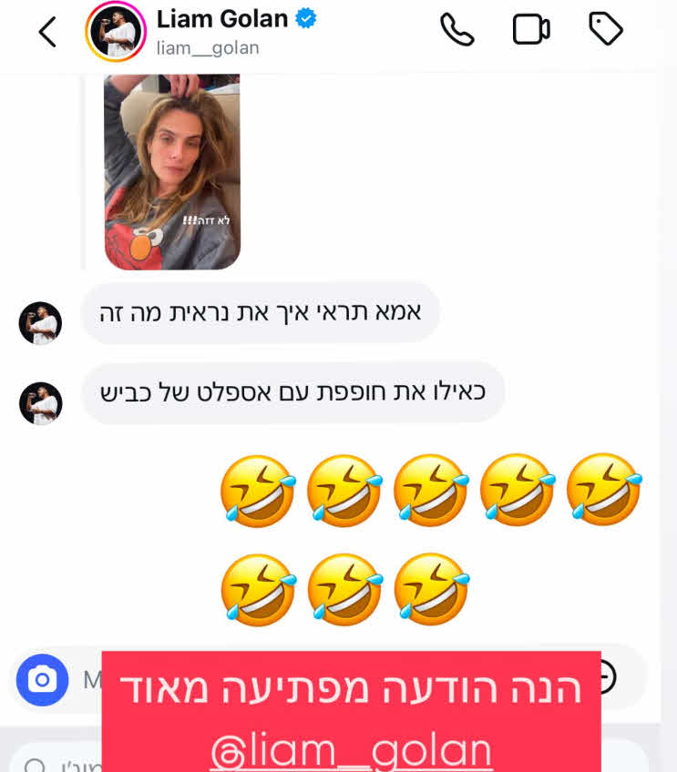 אילנית לוי ליאם גולן